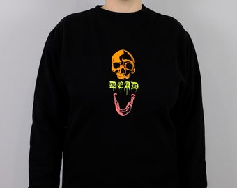 Neon Skull Sweatshirt