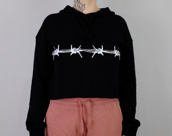 Baby Metal Crop Top Hoodie