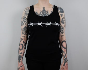 Barbed Wire Tank Womens