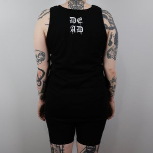 Black Sunday Tank Unisex image 2