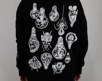 Lightbulb Bug Zip Hoodie