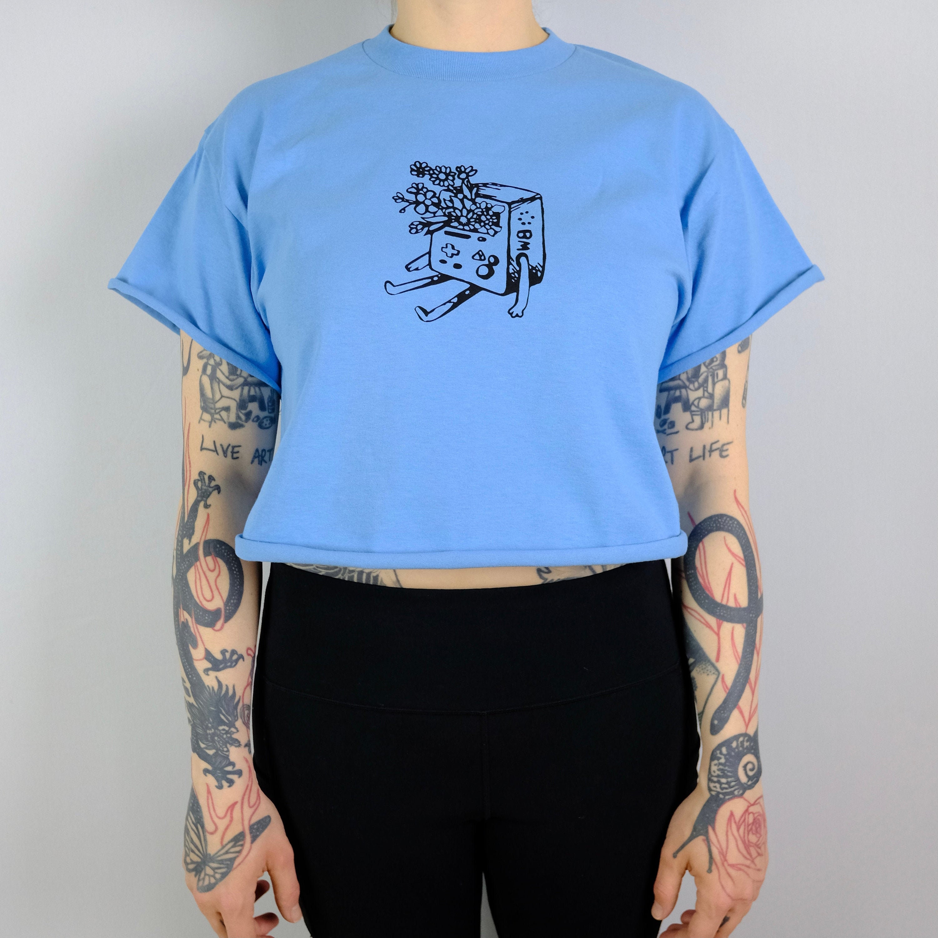 BMO Time Crop Top - Etsy Denmark