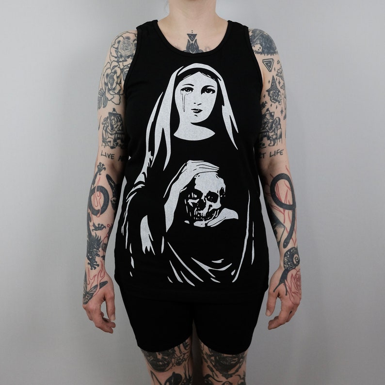 Black Sunday Tank Unisex image 1