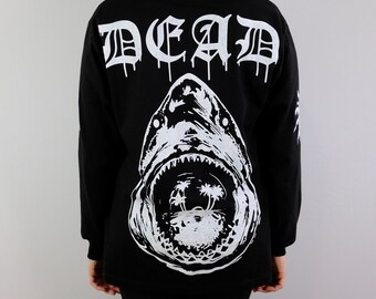 Dead Paradise Shark Shirt Long Sleeve