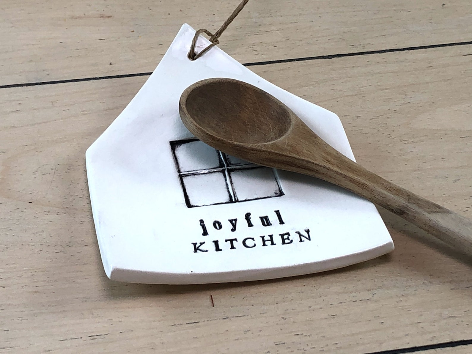 Fröhliche Küchen-Hängelöffel-Ruhe. Kunstvolles Werkzeug für | Etsy