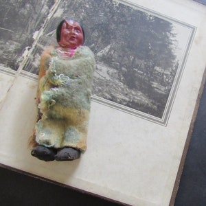 Antique SKOOKUM Indian Doll RARE