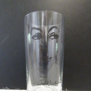 Bicchiere da cocktail vintage Viviane Woodward, iconico glamour hollywoodiano, RARO