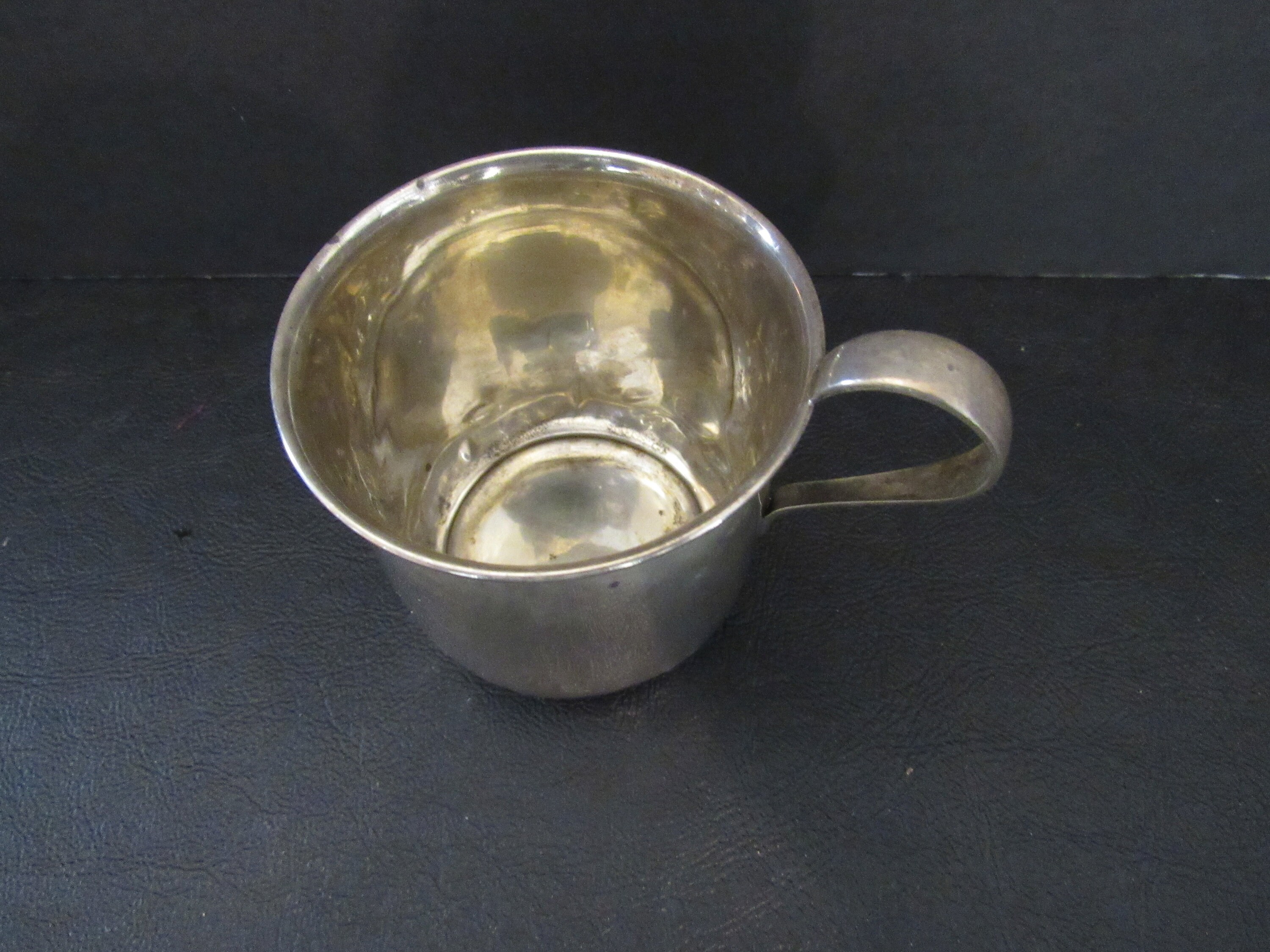 Vintage BABY CUPS EACH Sterling Silverplate Pewter Etsy UK