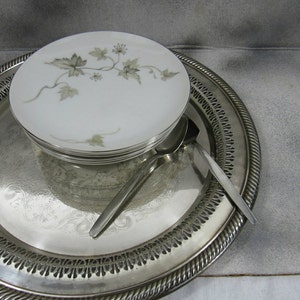 Vintage Mikasa WANDA Porcelain Plates Dessert Appetizer Japan Set Of 6 Autumn Fall Leaf Pattern