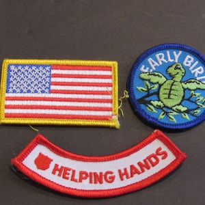 Vintage Girl Scout Patches EACH