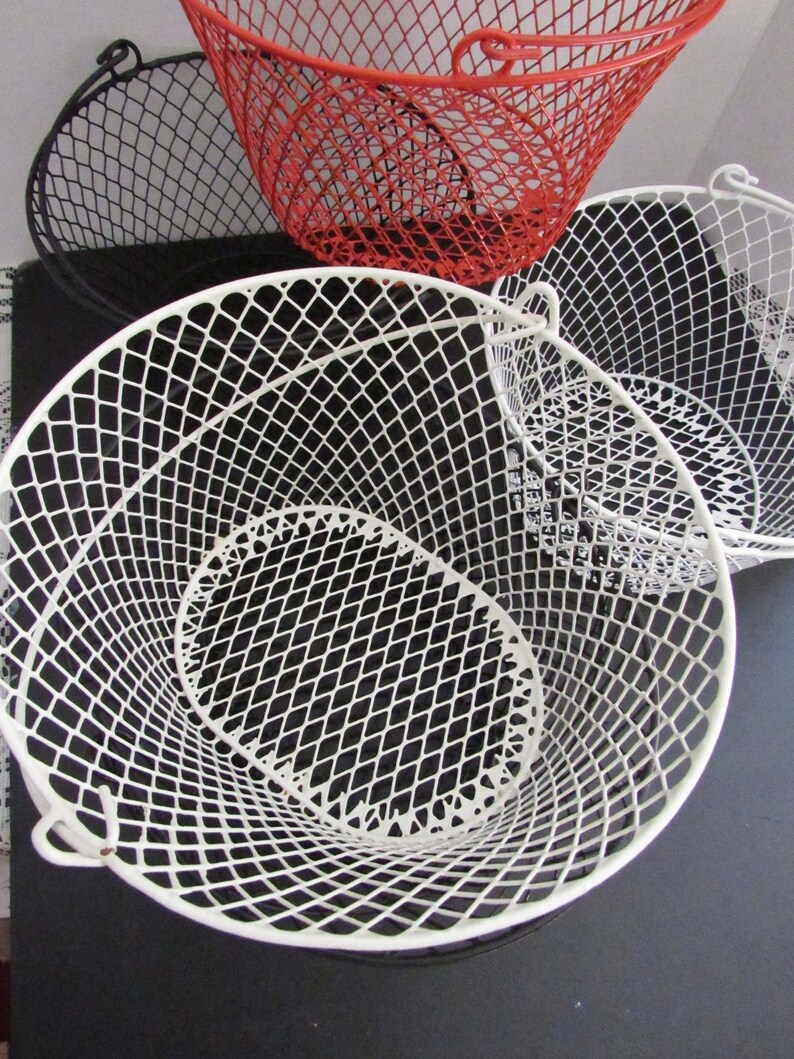 Plastic Coated Wire Basket Eggs Wildflowers Herbs Foraging Etsy