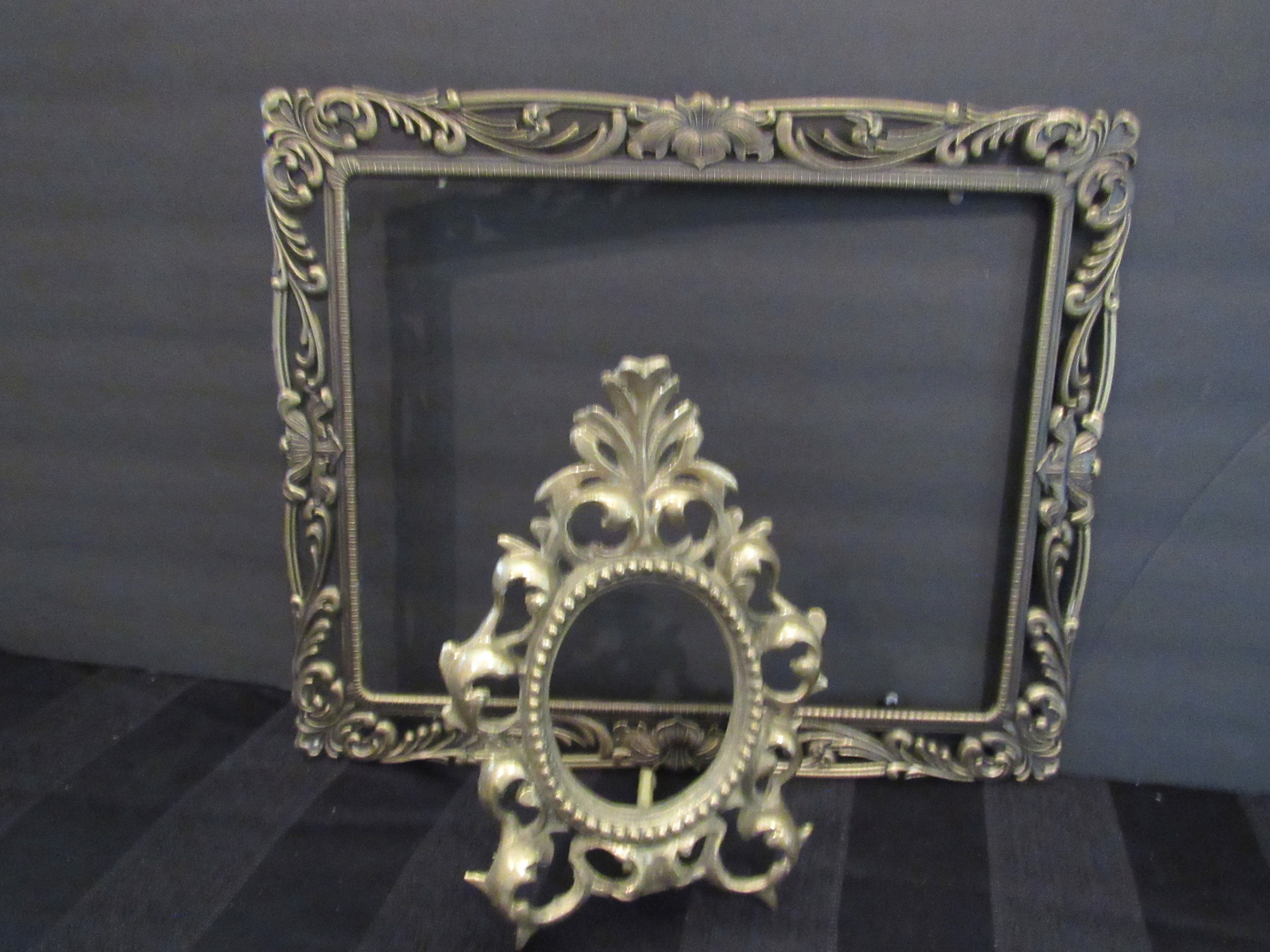Craft Supplies & Tools Vintage metal 8 x 10 art deco photo frame ...