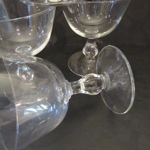 Vintage Coupe Glasses Champagne Coupes Shorty Craft Cocktail Glass Retro Bar SET OF 4