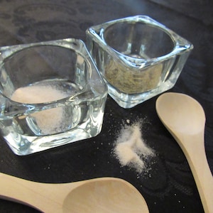 Vintage Salt and Pepper Cellars SET of 2
