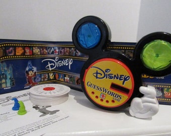 Vintage Disney Guesswords Game