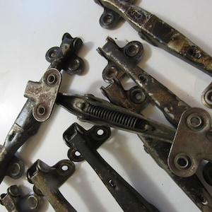 Vintage Duncan Phyfe Style Metal Drop Leaf Table Hinge EACH