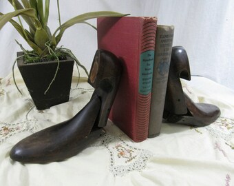 Antique Wood Shoe Forms 9.5 Wooden Shoe Forms Stretchers Shoe Molds