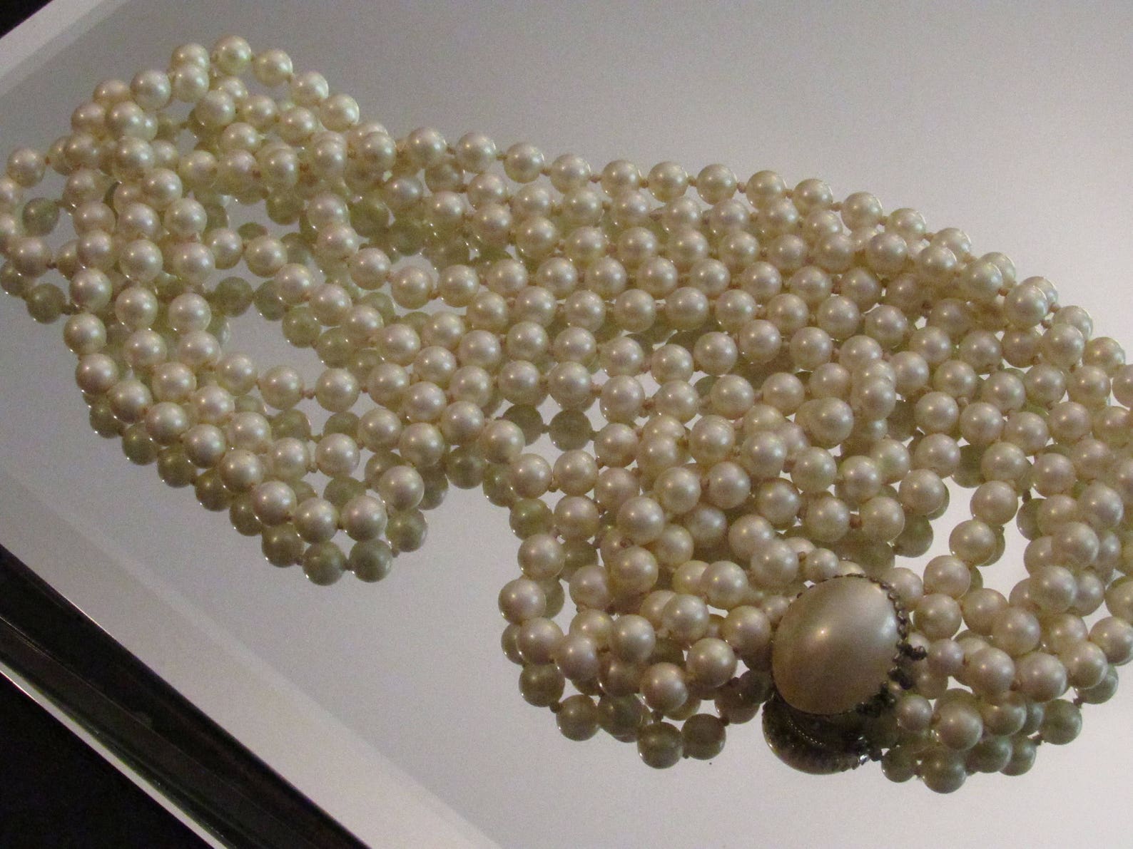 Vintage Richelieu Simulated 4 Strand Pearl Necklace 4 Strand Etsy