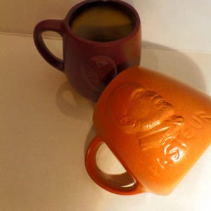 Vintage Coffee Mugs Pasteur Galen Stoneware Science Medical Theorist Big Bang Theory Lover Nerdy Kitschy Mug