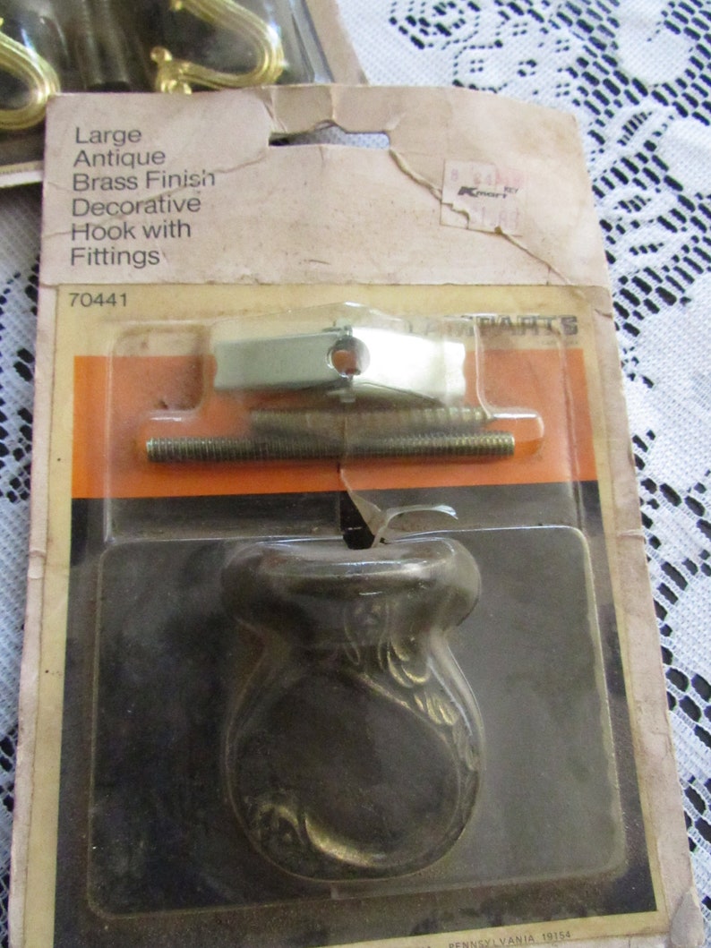 Vintage Decorative Eye Hook/screw Rings/swag Hook Crafting Etsy