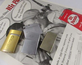 Encendedores vintage: Tobacciana de mediados de siglo: tu elección