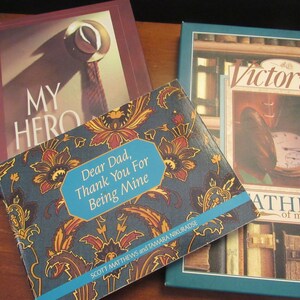 LIBROS VINTAGE PARA PADRE CADA UNO Mejor que una tarjeta, recuerdo para papá