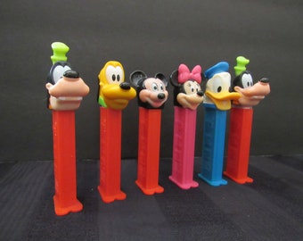 Vintage WALT DISNEY PEZ Candy Dispensers Each Circa 1990&#39;s