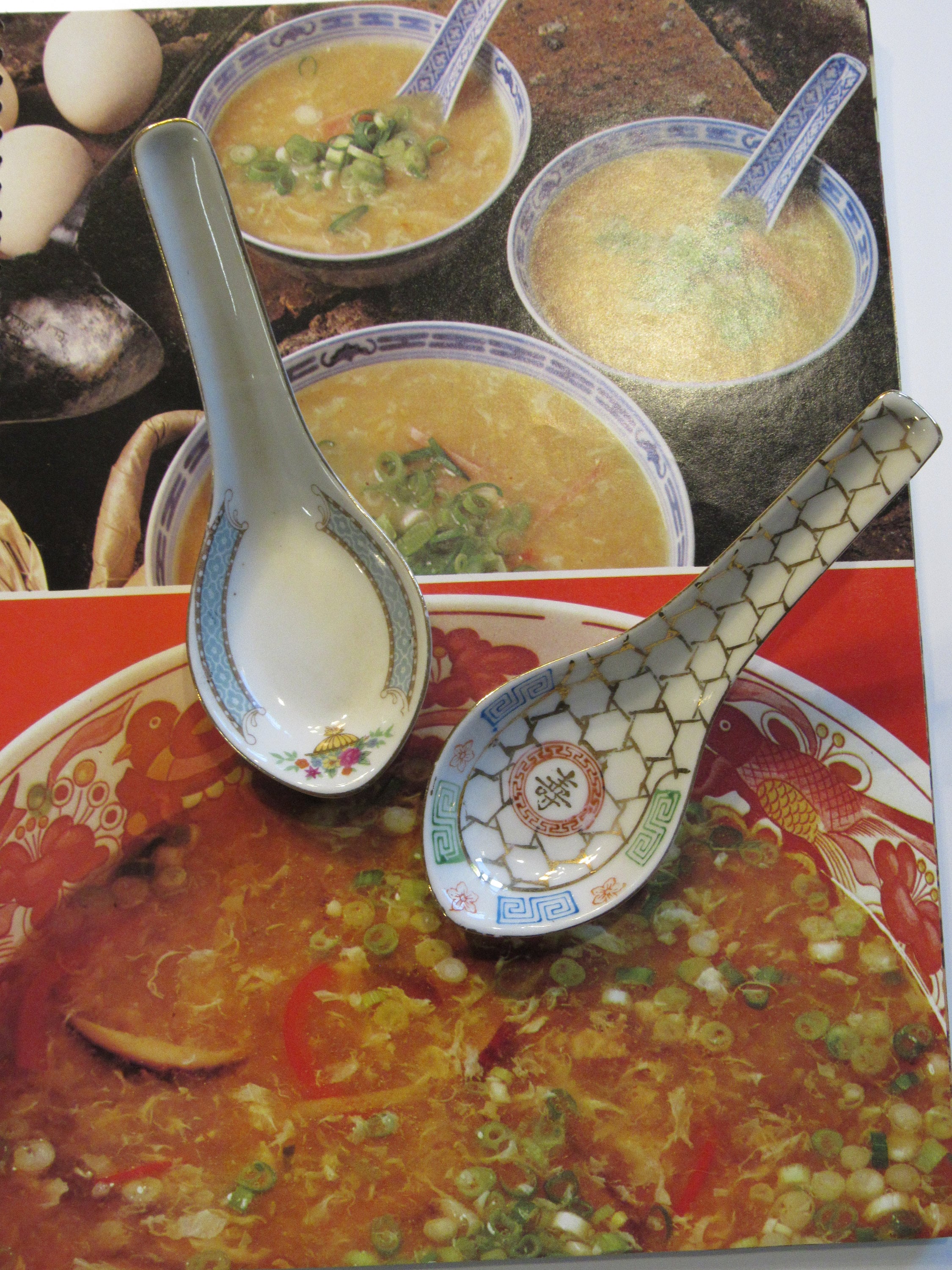Cuillères à soupe riz 5pcs inox japonais chinois thaï cuisine