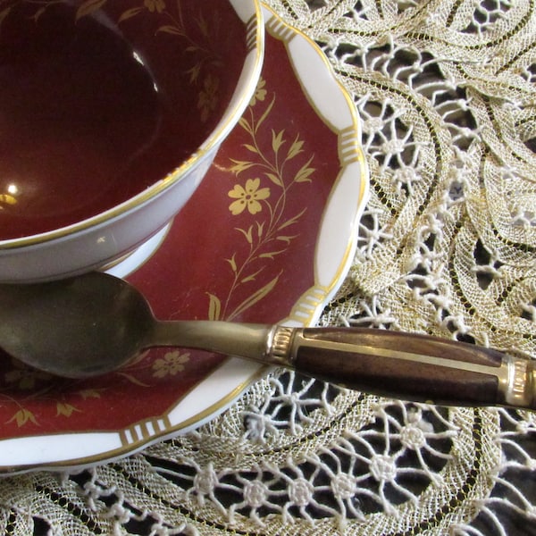 Brass Rosewood Spoon Demi Tasse spoon Made in India