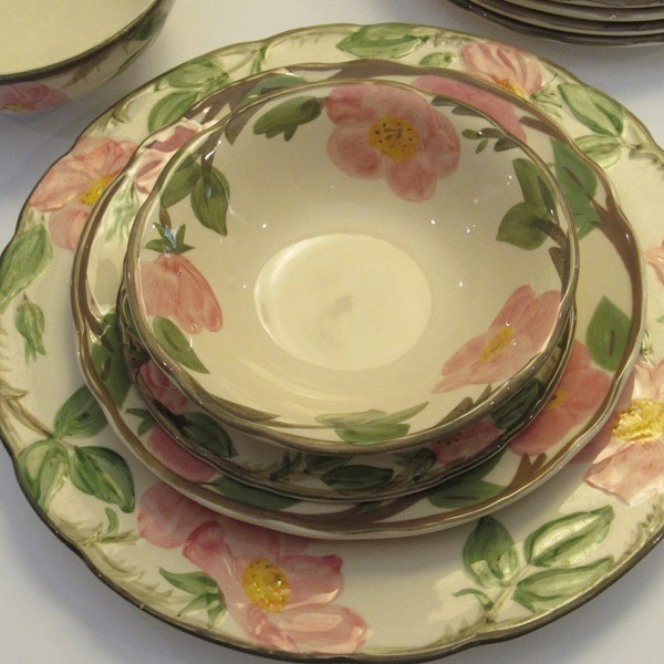 Vintage Franciscan Desert Rose Dinnerware Various Pieces Plates Bowls EACH