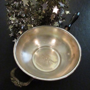 Vintage English Silver Plated Serving Pan Entertaining Serveware