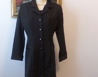 Vintage Riding Jacket Suit Dress Coatdress