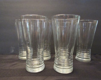 Vintage Retro LIBBEY Glasses MONCLOVE Set of 6 Highballs or Set of 4 Double Old Fashioned