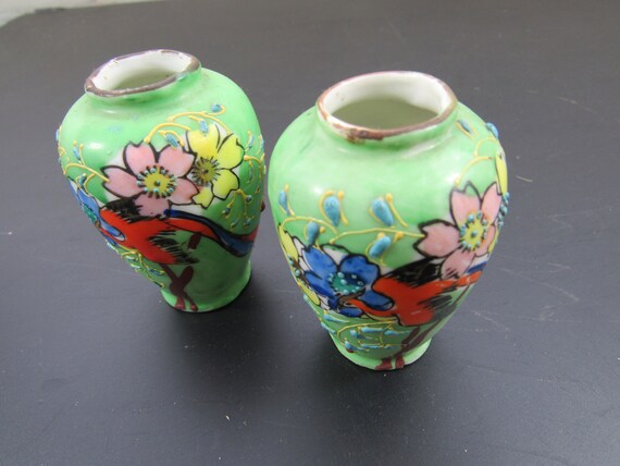 Vintage Made In Occupied Japan Miniature Vase Miniature Etsy