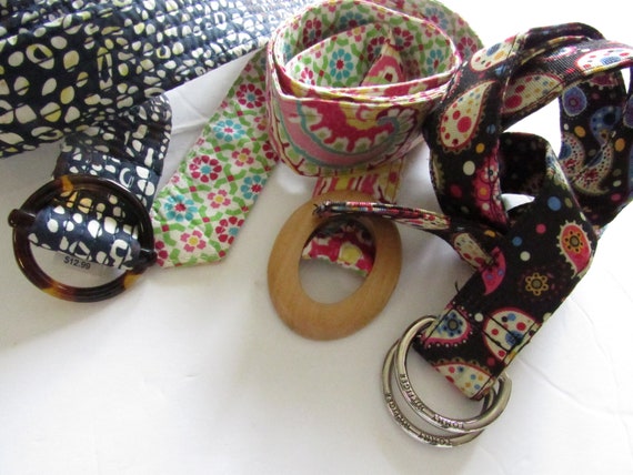 Vintage Springtime Cloth Adjustable Reversible Be… - image 1