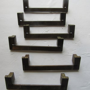 Vintage Solid Brass Drawer Cabinet Handle EACH