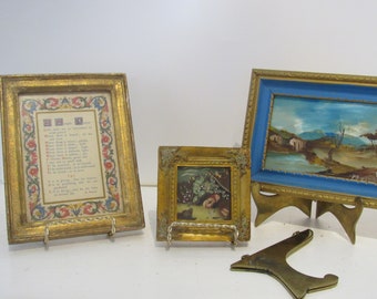 Vintage Staffelei Rahmen Halter Teller Halter Display Miniatur Staffelei Handwerk Wohnkultur Tabletop Staffelei Künstler Dekor JEDER