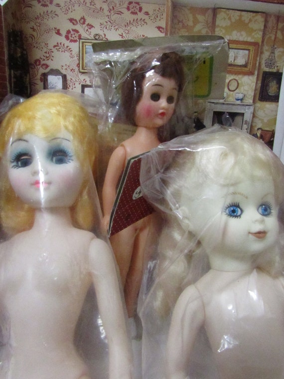 vintage craft dolls