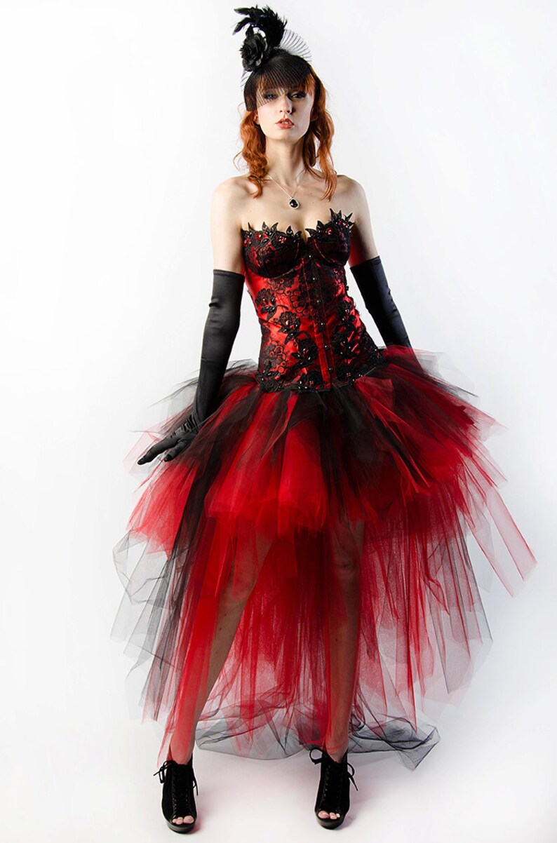 Sur mesure robe flamme cristal Corset mariage gothique robe k Etsy