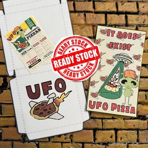 Cartoon turtle sewer lair UFO Pizza Party Pack Diorama Display Prop 1/12 scale