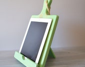 iPad Stand, Sea Foam Green, Cutting Board Style