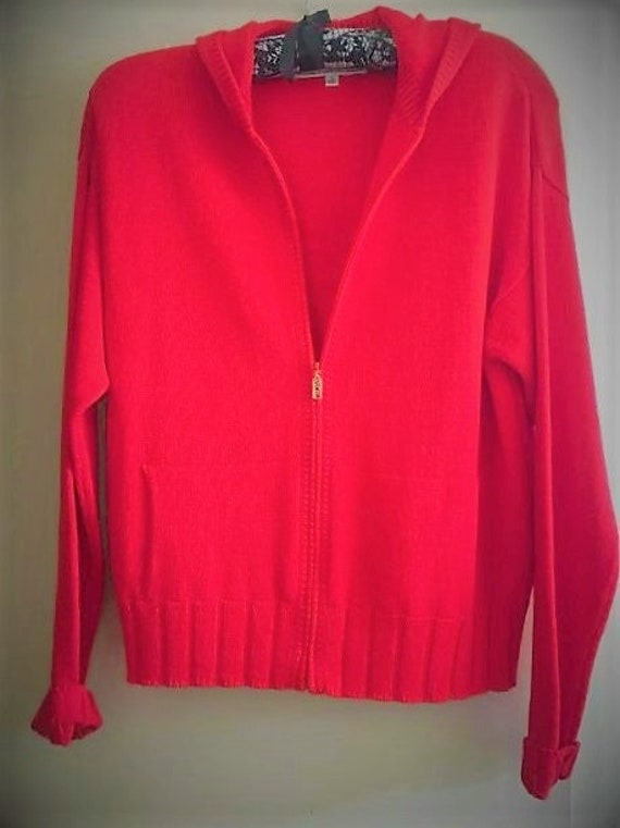 St John Sweater Red St John Knit St 