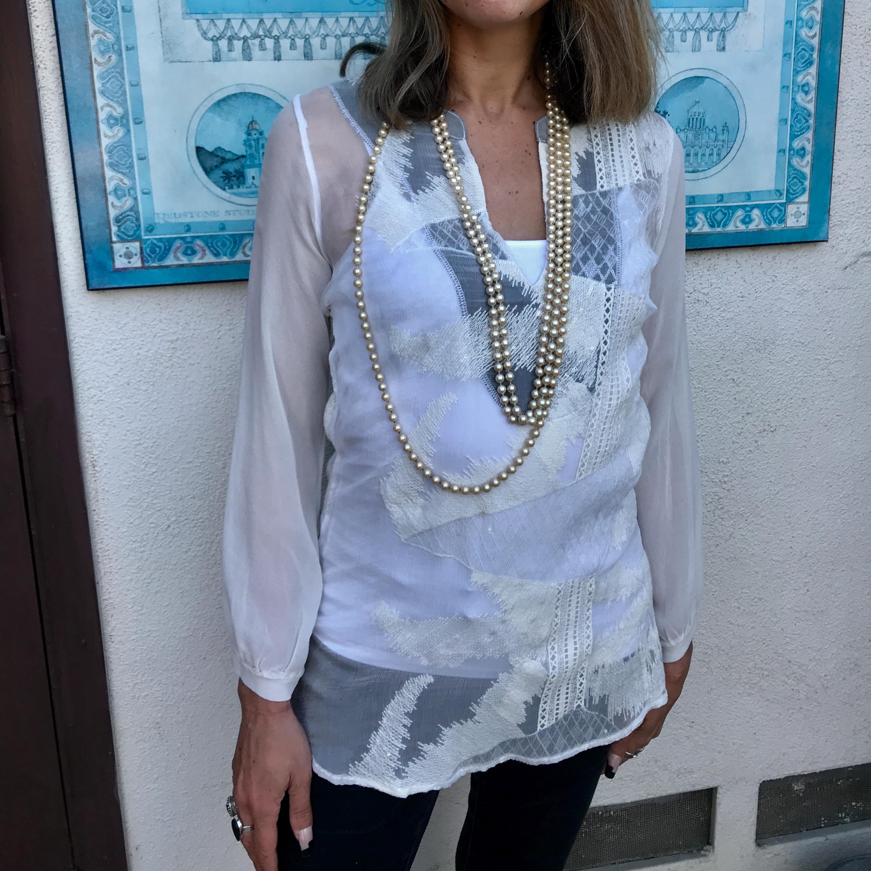 Ultra Sheer Sleeve Womens Top - Etsy