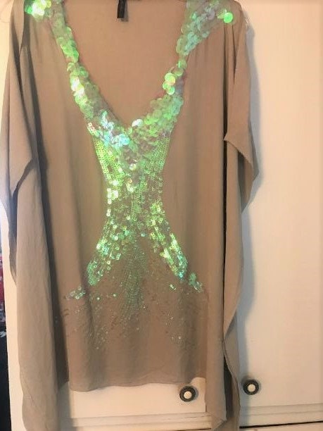 Bcbg silk store blouse