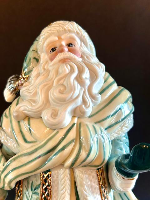 Large Fitz and Floyd Santa - Etsy