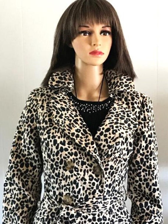Supreme leopard lined trench - Gem Supreme leopard lined trench - Gem