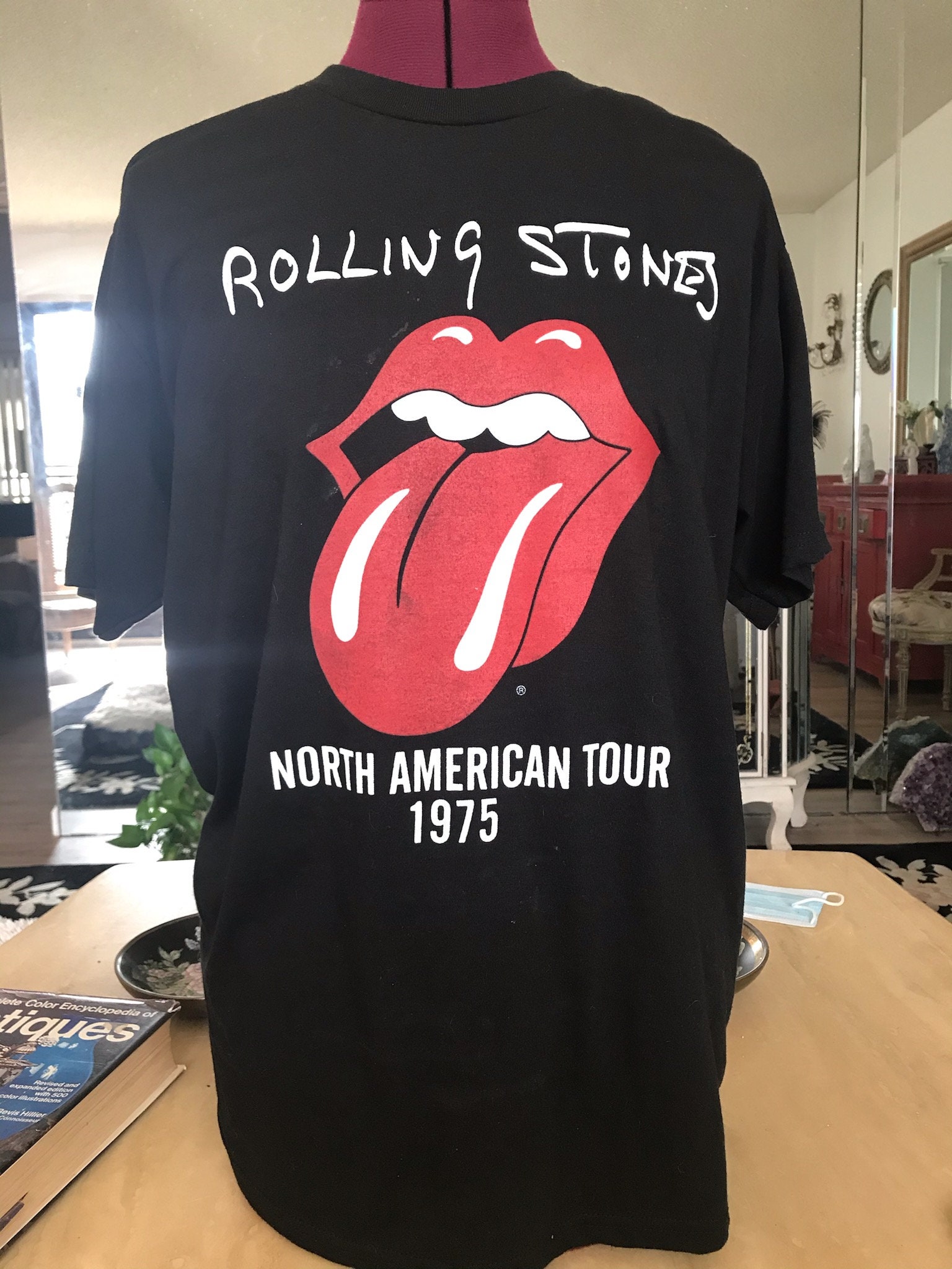 Rolling Stones T-shirt Stones Memorabilia Stones 1975 Tour - Etsy