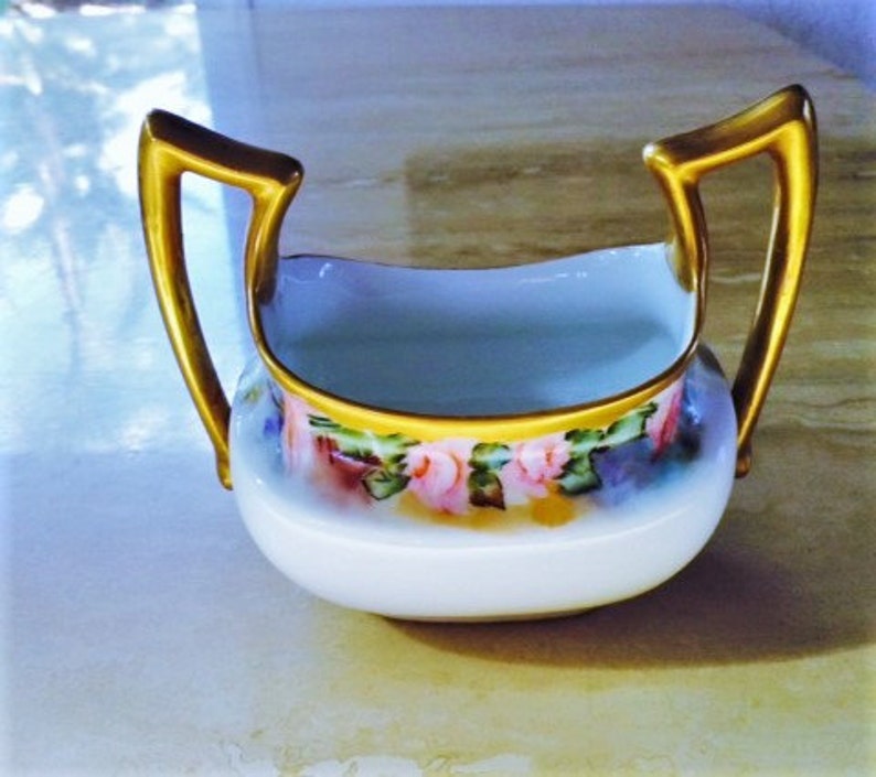 T & V Limoges France 1907 Sugar and Creamer Antique China Etsy Norway