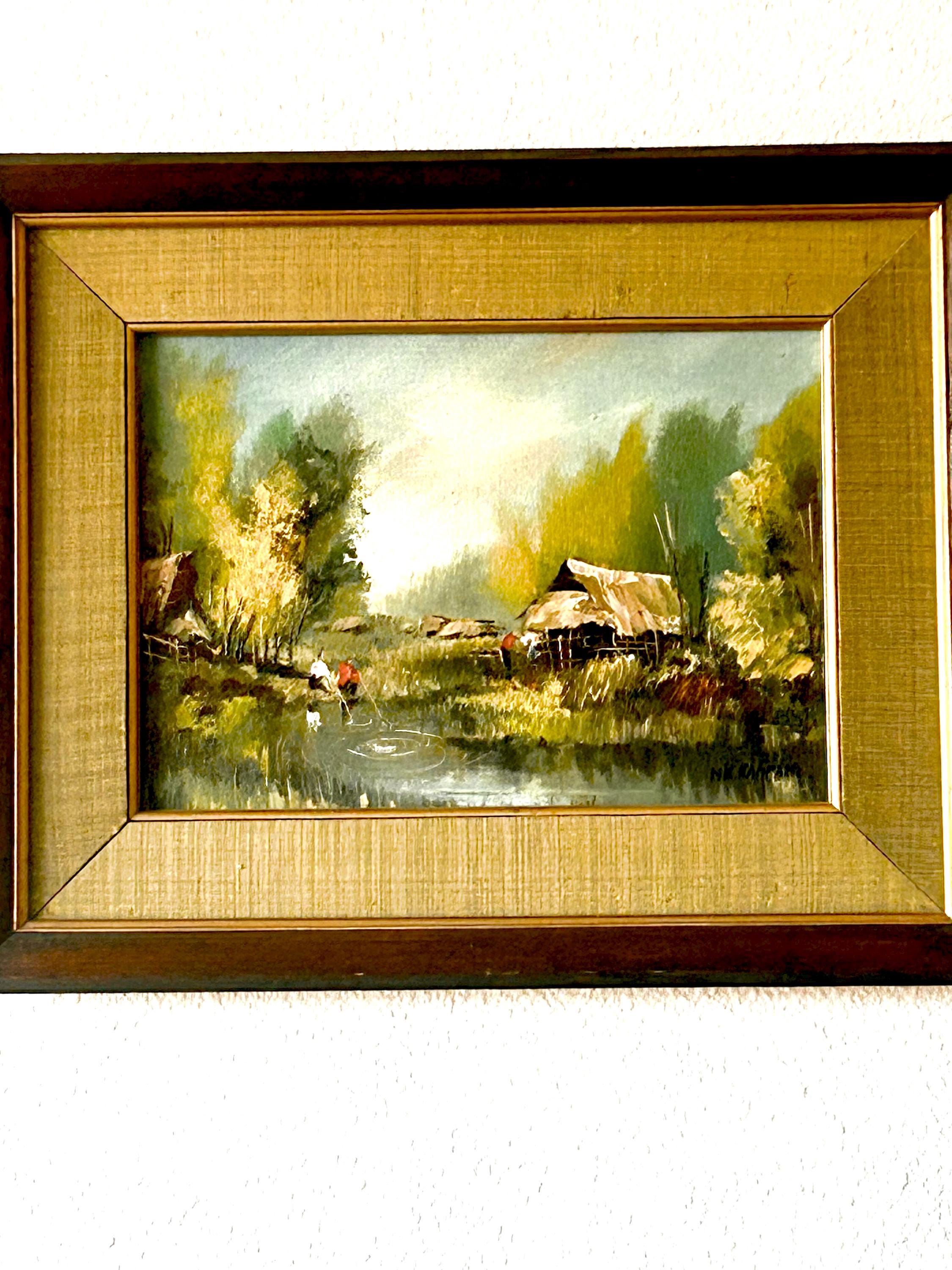 Thai Antique Painting - Etsy