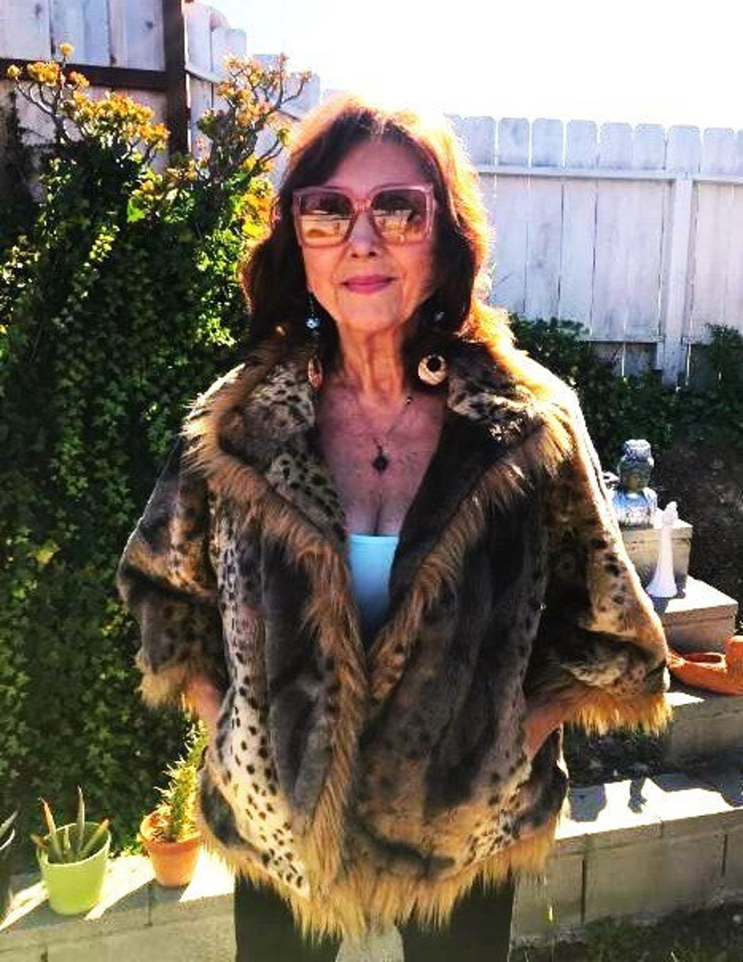 Faux Fur Jacket XL Faux Fur Coat Animal Print Coat Warm Etsy faux-fur-jacket-xl-faux-fur-coat-animal-print-coat-warm-etsy